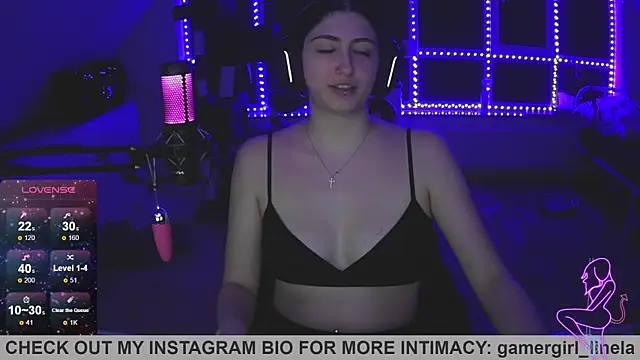 Gamergirl-Linela online show from 17, 9, 2025