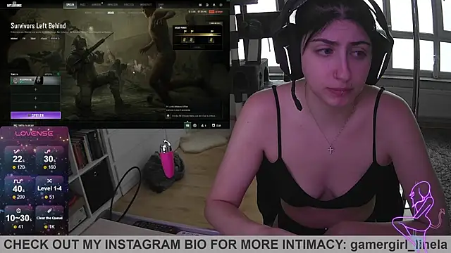 Gamergirl-Linela online show from 26, 9, 2025