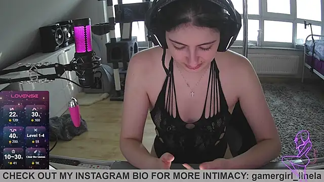 Gamergirl-Linela online show from 8, 10, 2025