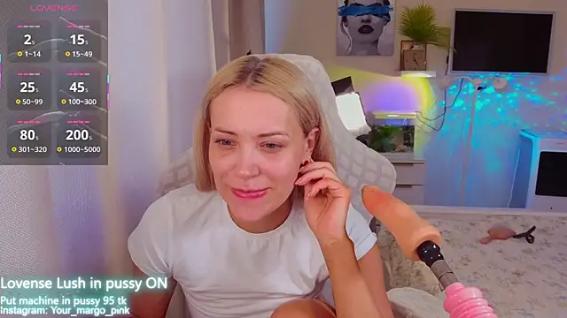 Snapshot of Margony chatting on 18, 7, 2026 Margony online show from 18, 7, 2026