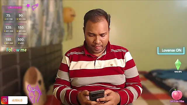 Naughty Rohan  online show from 2, 1, 2025