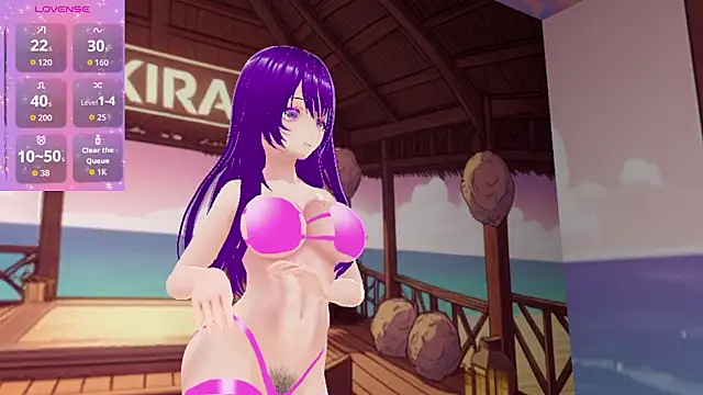 AkiraVixent online show from 27, 2, 2026