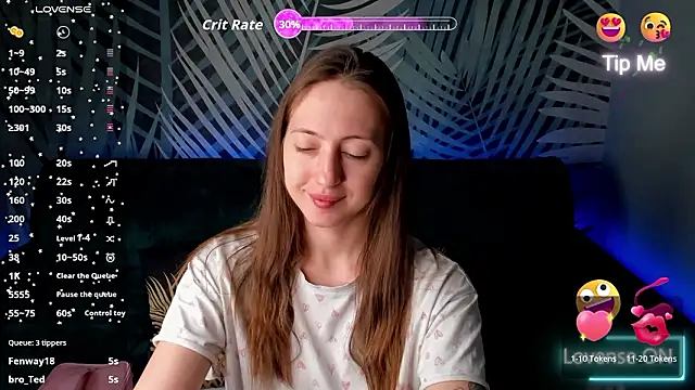 ChristyCrayme online show from 20, 2, 2026