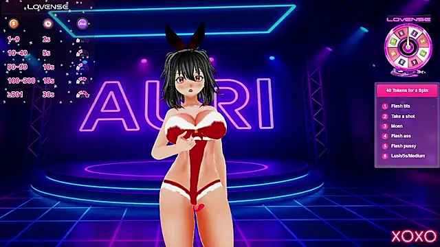 Auri Hikaru online show from 4, 12, 2025