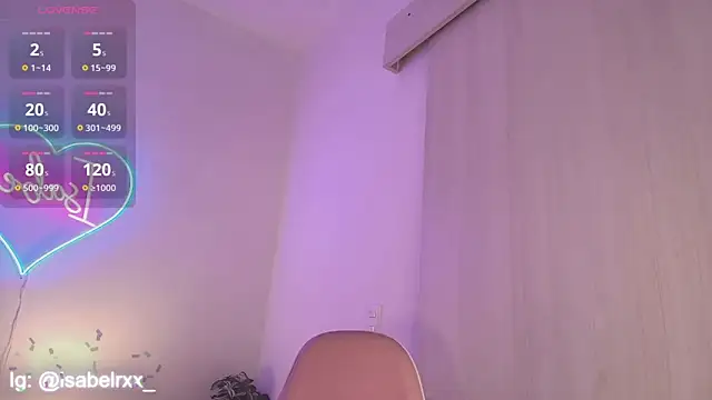 IsabelCortes online show from 6, 11, 2025