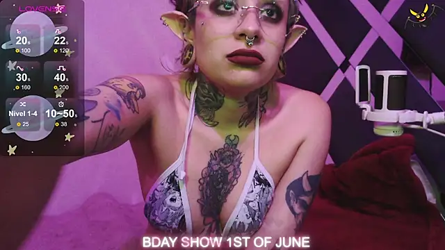vainilla doll online show from 27, 5, 2026
