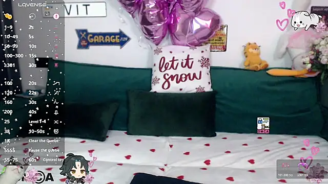 AmourLily online show from 22, 2, 2026