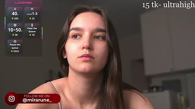 Snapshot of Mirarune chatting on 16, 6, 2026 Mirarune online show from 16, 6, 2026