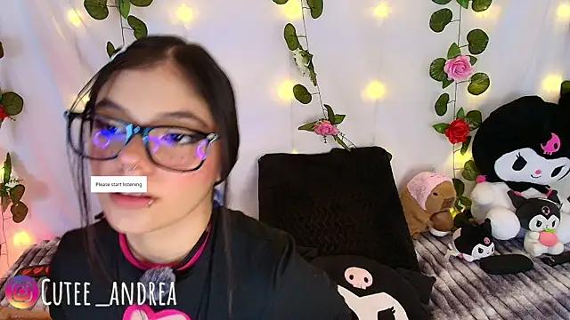 cutee andrea online show from 8, 1, 2026