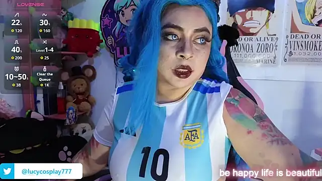Lucycosplay777 online show from 12, 6, 2026