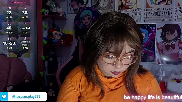 Lucycosplay777 online show from 6, 7, 2026
