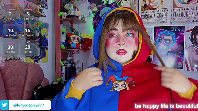 Lucycosplay777 online show from 8, 7, 2026