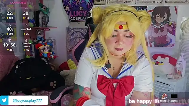Lucycosplay777 online show from 11, 7, 2026