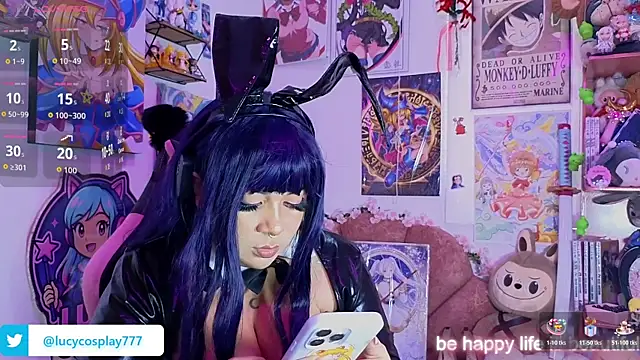 Lucycosplay777 online show from 27, 7, 2026