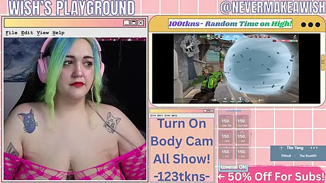 nevermakeawish online show from 19, 2, 2026