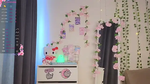 roxydolll online show from 13, 7, 2026