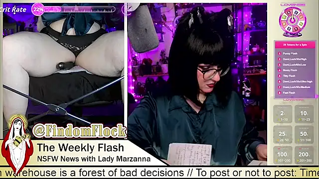 LadyMarzanna online show from 14, 3, 2026