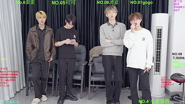 Beautifulboys-777 online show from 15, 3, 2026