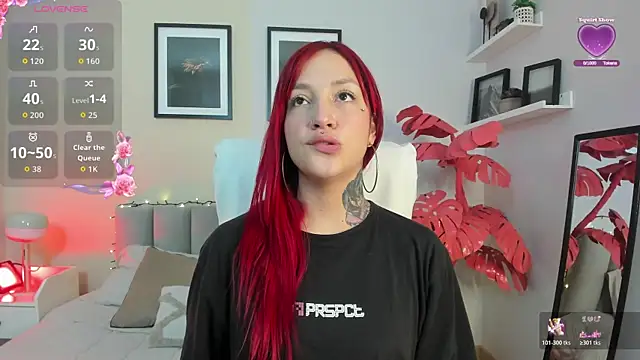 Angel Blck online show from 17, 2, 2026