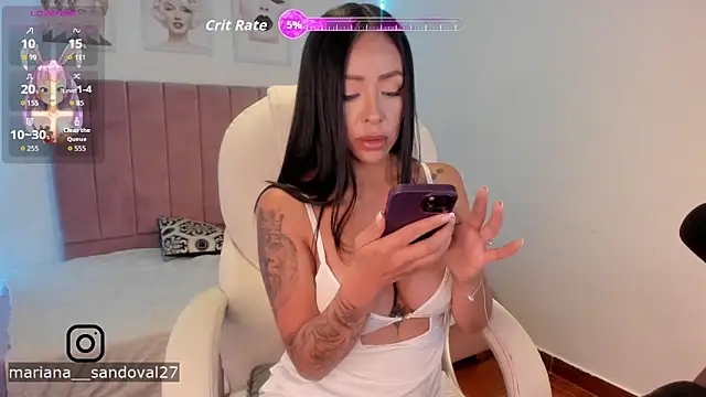 MarianaSandoval27 online show from 1, 10, 2025