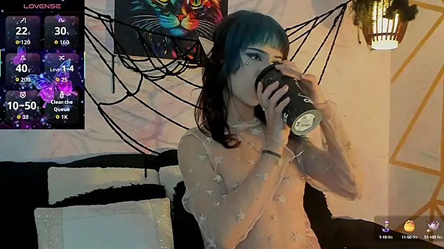 Snapshot of badfairy chatting on 18, 10, 2025 badfairy online show from 18, 10, 2025