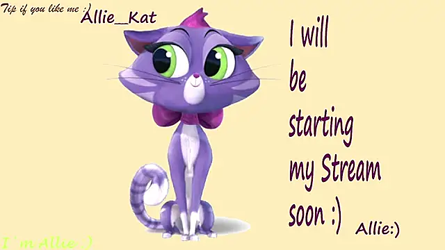 Allie Kat online show from 28, 6, 2026