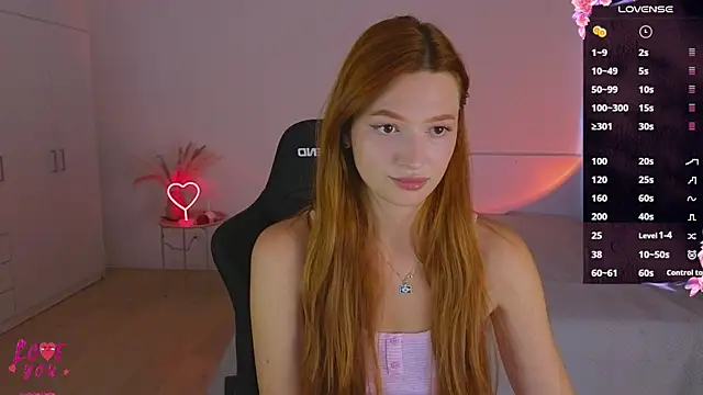 CuteAriel7 online show from 3, 8, 2026