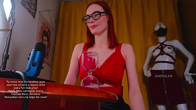 Giantess Eva online show from 24, 11, 2025