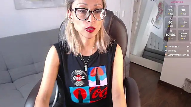 alexia james  online show from 23, 3, 2026