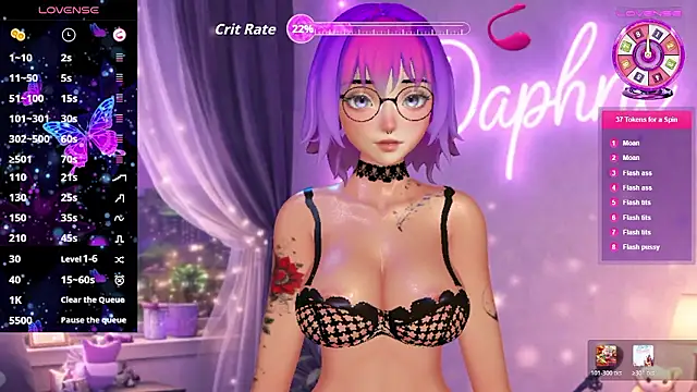 Muse Daphne online show from 8, 1, 2026