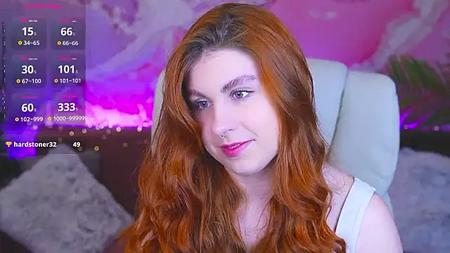 GingerPinky online show from 18, 1, 2026