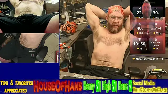HouseOfHans online show from 2, 4, 2026