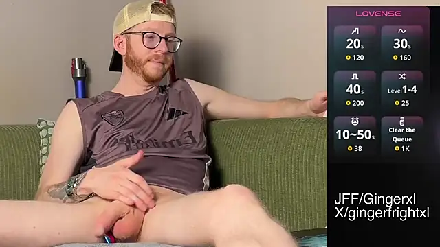 Snapshot of Gingerxl8 chatting on 18, 6, 2026 Gingerxl8 online show from 18, 6, 2026