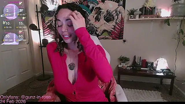 gunzinrose online show from 25, 2, 2026