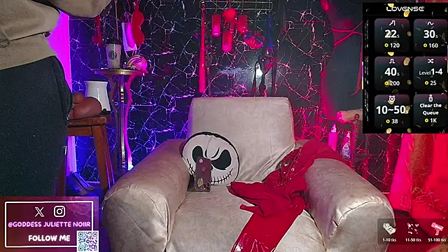 Snapshot of GoddessJulietteNoiir chatting on 11, 6, 2026 GoddessJulietteNoiir online show from 11, 6, 2026