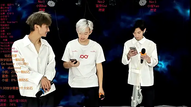 Snapshot of AOA-boy chatting on 9, 3, 2026 AOA-boy online show from 9, 3, 2026