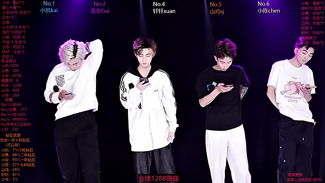 Snapshot of AOA-boy chatting on 4, 4, 2026 AOA-boy online show from 4, 4, 2026