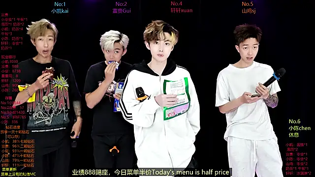 Snapshot of AOA-boy chatting on 6, 4, 2026 AOA-boy online show from 6, 4, 2026