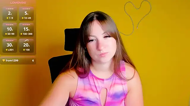 Tiffani Angel online show from 4, 8, 2026