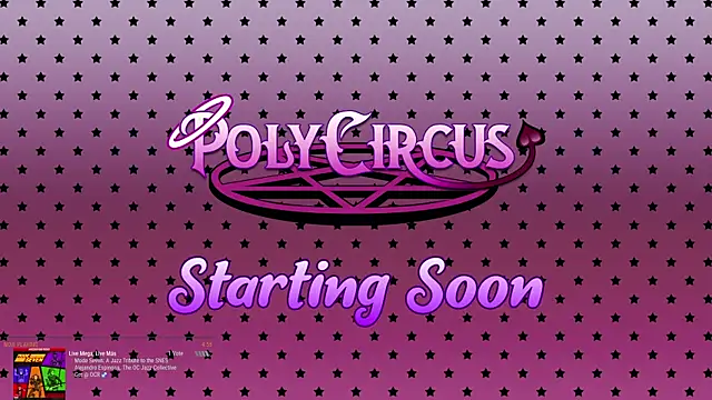 PolyCircus online show from 10, 4, 2026