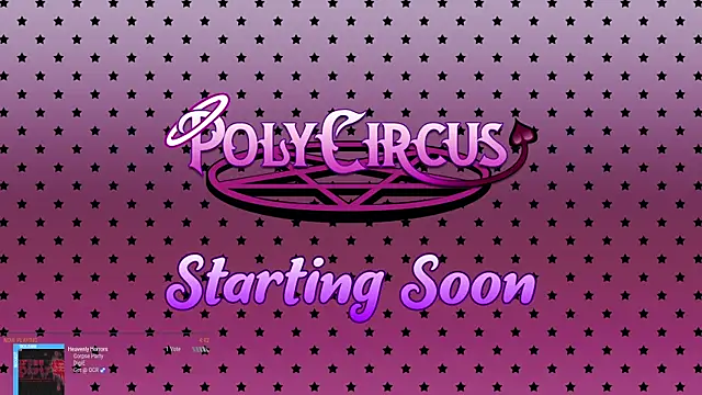 Snapshot of PolyCircus chatting on 18, 6, 2026 PolyCircus online show from 18, 6, 2026