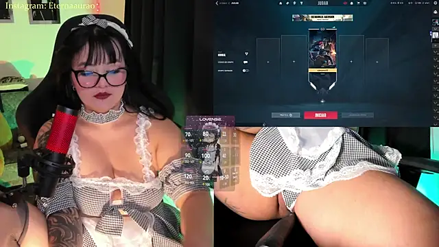 Snapshot of EternaAura_ chatting on 1, 5, 2026 EternaAura online show from 1, 5, 2026