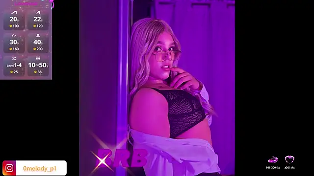 Melody p online show from 28, 7, 2026