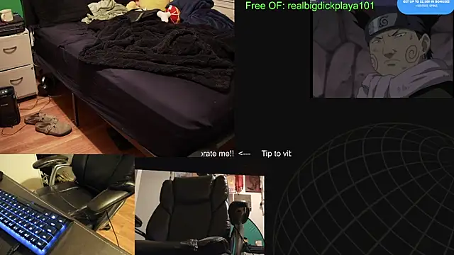 BigDickPlaya101 online show from 10, 6, 2026