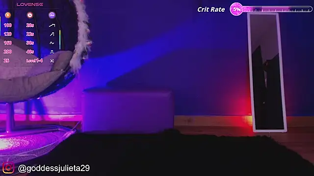 Snapshot of GoddessJulieta_ chatting on 1, 7, 2026 GoddessJulieta online show from 1, 7, 2026