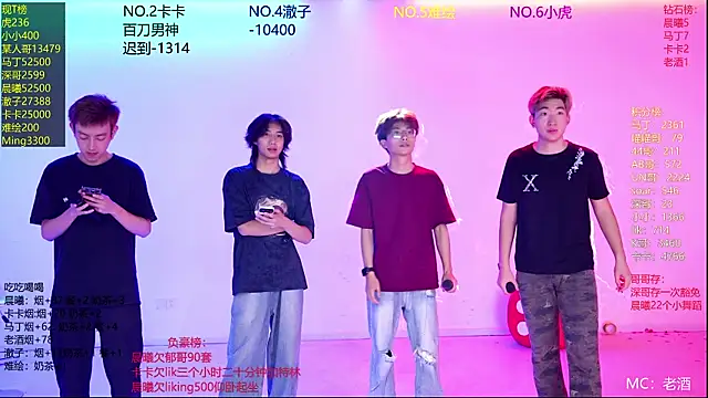 Blush-boys-002 online show from 29, 7, 2026