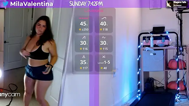 MilaValentina online show from 17, 2, 2025