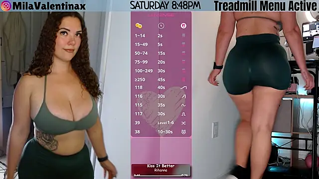 MilaValentina online show from 12, 4, 2026