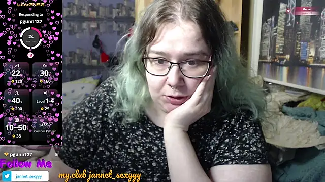 JannetPie online show from 14, 2, 2026