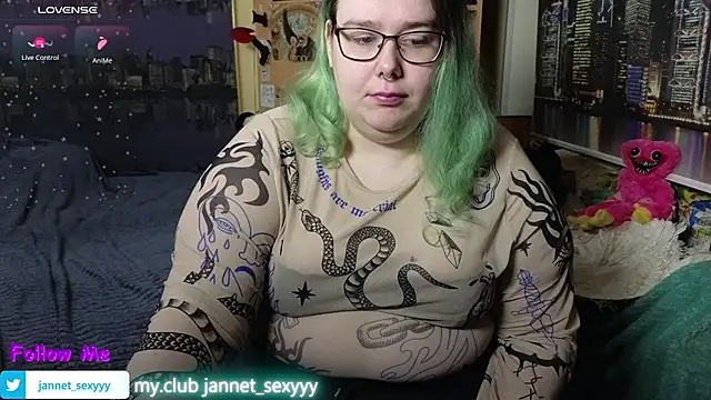 JannetPie online show from 3, 3, 2026